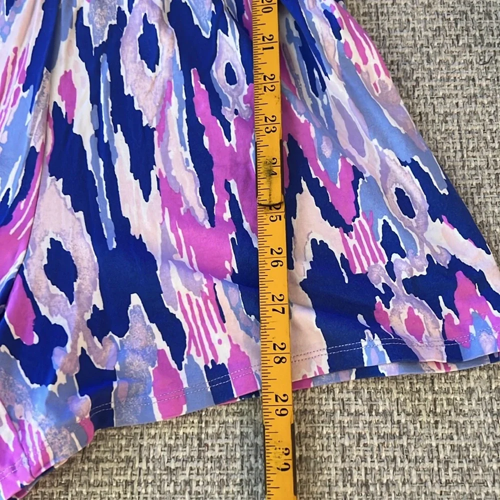 LILY PULITZER Ruffle Cold Shoulder Romper - Picture 8 of 12